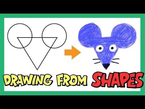 Easy Draw Animal With Shapes