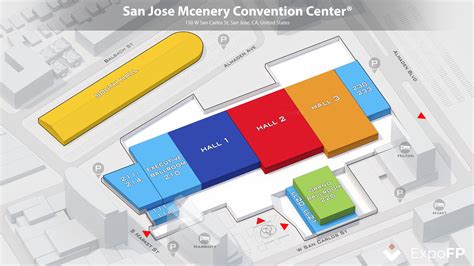 San Jose McEnery Convention Center floor plan