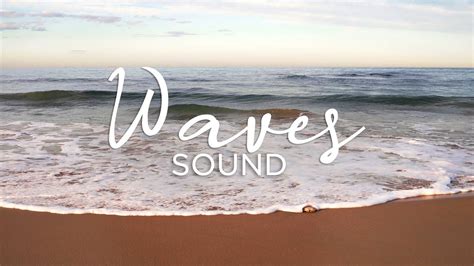 Relaxing Waves Sound - Sea Sounds to Sleep, Study and Chill - YouTube