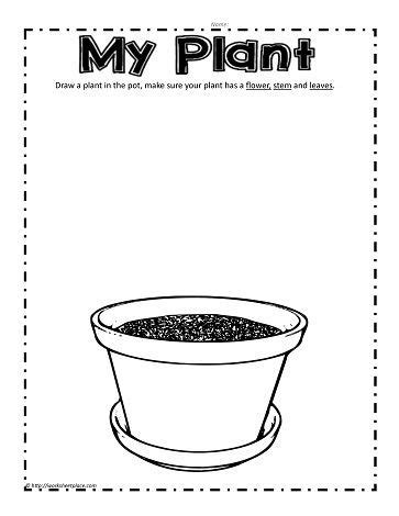 Plants Job Discover My Plant Worksheets My Plant | Plants worksheets ...