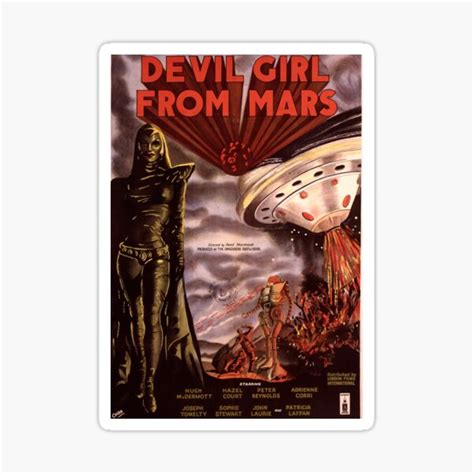 "Devil Girl from Mars Poster - The Diabolical Martian - 1954 Film ...