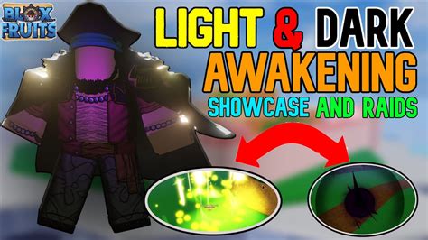 LIGHT AND DARK AWAKENED! | RAID + FULL SHOWCASE | UPDATE 12 | BLOX FRUITS! - YouTube