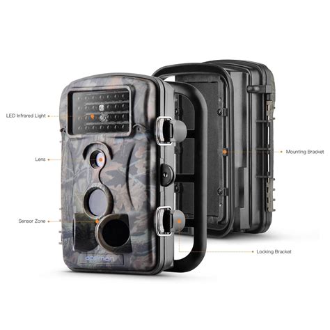 APEMAN Trail Camera 12MP Infrared Night Version, 2.4" LCD Screen, PIR Sensors, IP54 - $59.87 ...