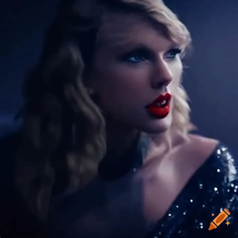 Taylor swift music video screenshot on Craiyon