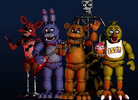 Why is Foxy the only animatronic that got withered, unlike the others ...