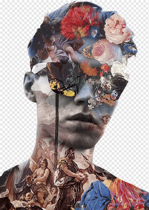 Visual arts Collage montage Mixed media, Collage design, love ...