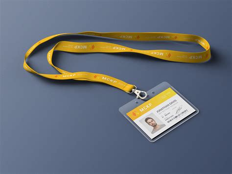 Lanyard / Name Tag Badge MockUp on Behance