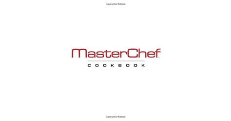 MasterChef Cookbook by JoAnn Cianciulli