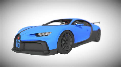 Bugatti Chiron Pur Sport - 3D model by Chaserfan [1deb047] - Sketchfab