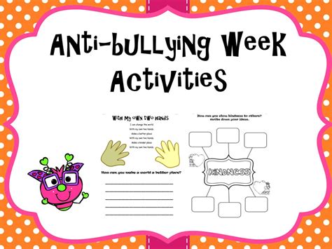 Anti-bullying week worksheets and activities | Teaching Resources