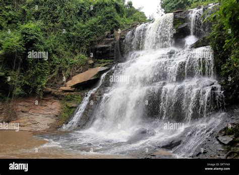 Kintampo Waterfalls, Ghana Stock Photo - Alamy