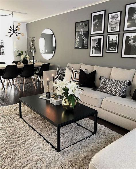 33 Perfect Black And White Color Ideas For Your Living Room Decor ...