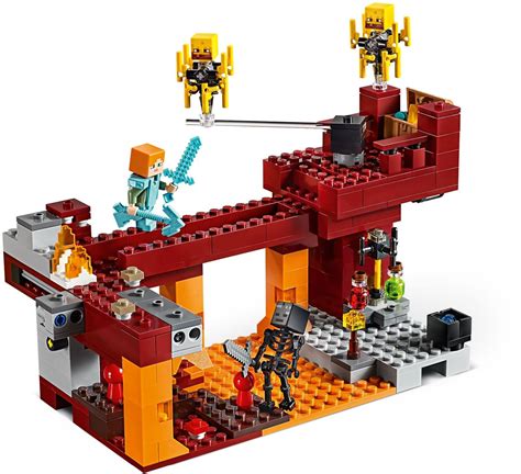 Buy LEGO Minecraft - The Blaze Bridge at Mighty Ape NZ