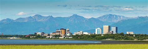 Anchorage Alaska Skyline Photograph by Jon Manjeot - Fine Art America