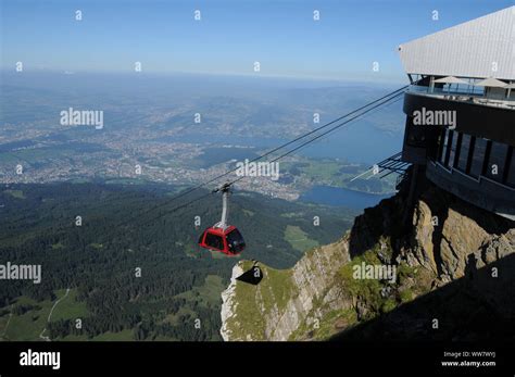 One of Switzerland main tourist attraction: Travelling with the cable ...