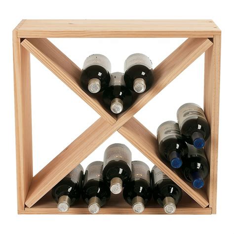 Wine Enthusiast Companies Stackable Cube 24 Bottle Tabletop Wine Rack & Reviews | Wayfair