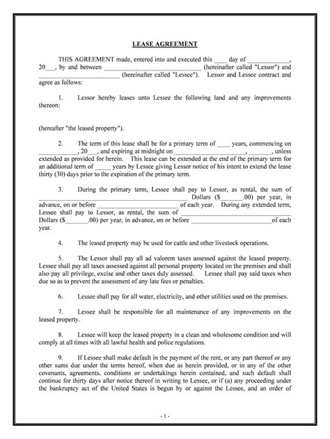 Form Landlord Tenant - Fill Online, Printable, Fillable, Blank | pdfFiller