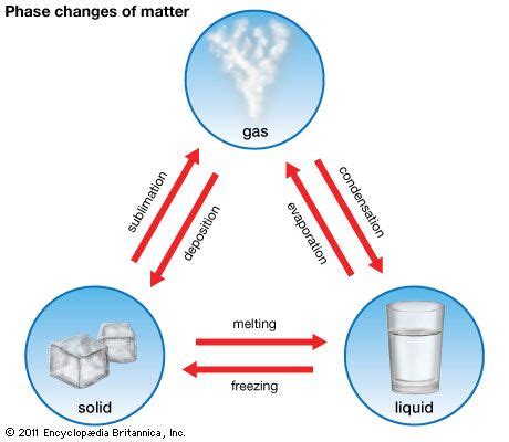 Art:The phase changes of matter include melting, freezing, evaporation ...