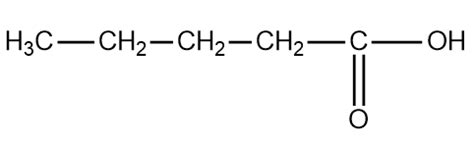 Valeric Acid Structure