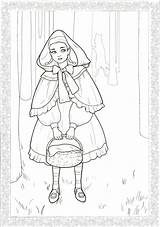 Little Red Riding Hood Audio Book  Printable coloring Page sketch template