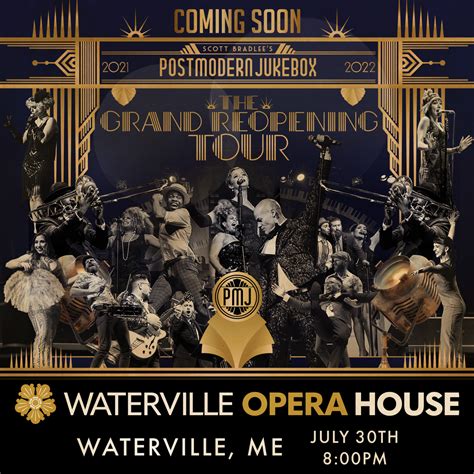 Waterville Opera House on Twitter: "Postmodern Jukebox reimagines modern popular songs in swing ...