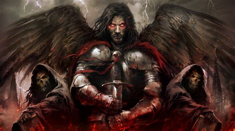 Angel Warrior Sword Lightning Drawing HD wallpaper | creative and ...