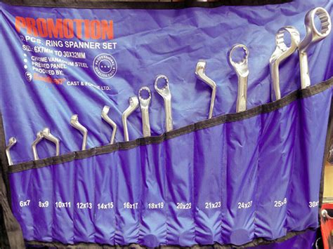 Ring Spanner Set 12pcs - Perfect Oasis Metals LLC