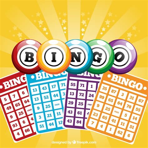 Background of bingo cards | Free Vector