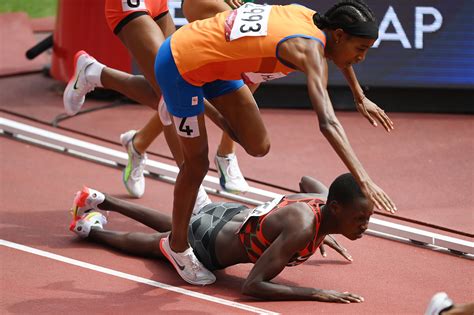 An Olympic Runner Fell During The Last Lap Of The 1,500. She Still Won The Race | NCPR News