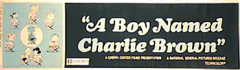 A Boy Named Charlie Brown Original 1969 U.S. Banner - Posteritati Movie Poster Gallery