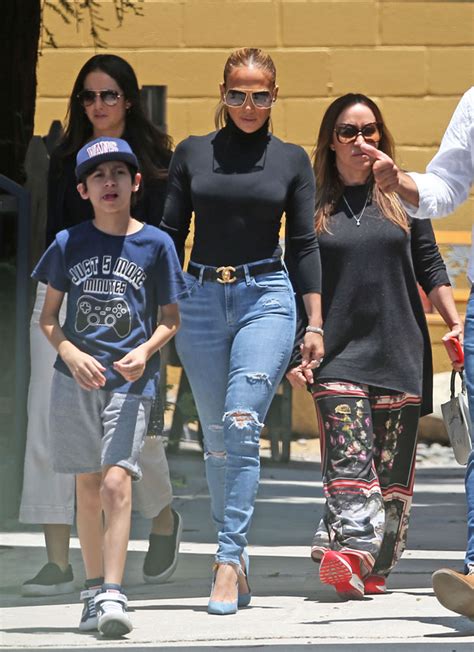 Jennifer Lopez Tours L.A. Private School With Son Max, 13, Amid ...