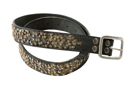 Color studs leather belt — Stock Photo © Lalouetto #23120258