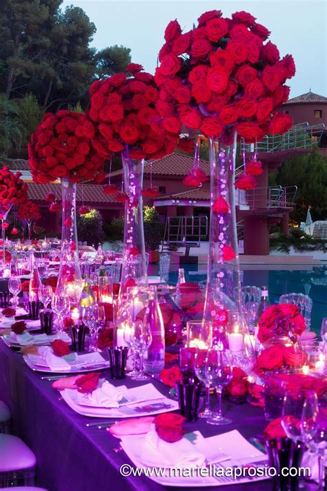 Wedding red flowers | Red wedding flowers, Red purple wedding, Red wedding theme