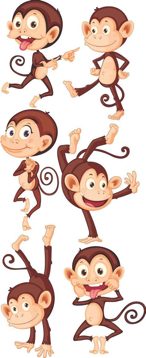 Monkey Tricks - Kidz 'n Clan Decor Wall Stickers