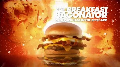 Wendy's Breakfast Baconator TV Commercial, 'Shake Up and Wake Up: Free' - iSpot.tv