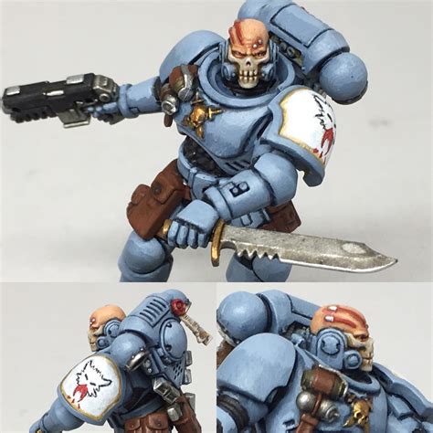 How to: Paint Primaris Space Wolves, part 3 - The Brush and Boltgun