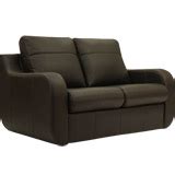 Buoyant Monaro Hide 2 Seater Deluxe Sofa Bed In Black Leather - review, compare prices, buy online