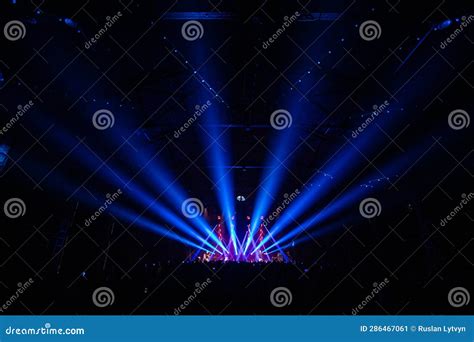 Concert Stage Background. Stage Light Background Stock Image - Image of ...