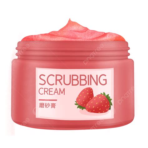 Skin Care Products Scrub, Skincare, Product, Strawberry PNG Transparent Clipart Image and PSD ...