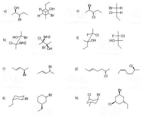 Stereoisomers Diastereomers And Enantiomers