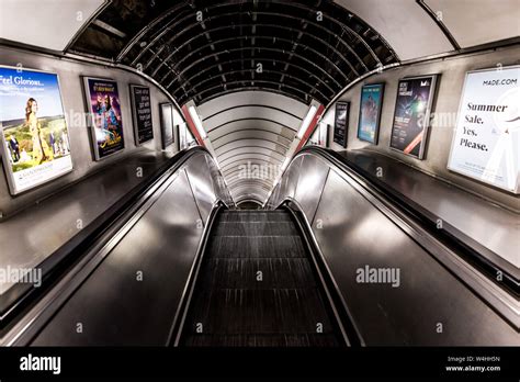 Going Down - Morden Station Stock Photo - Alamy