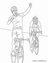 Nice cycling coloring page Enjoy This Road Race  sketch template