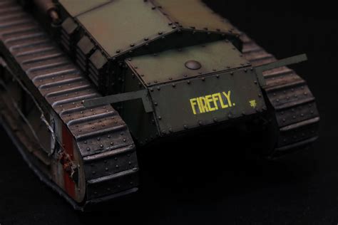 Mk.A Whippet Medium Tank -- Plastic Model Military Vehicle Kit -- 1/35 Scale -- #ts021 pictures ...