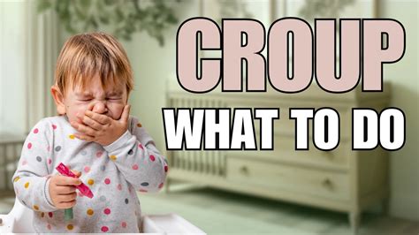 Croup Cough Sound and Treatment - YouTube