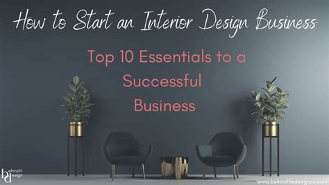 10 Essentials to a Successful Interior Design Business