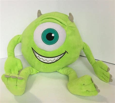 Monsters Inc Mike Wazowski Juguete De Peluche De 13 Pulgadas, Suave De Un Ojo Nuevo ...