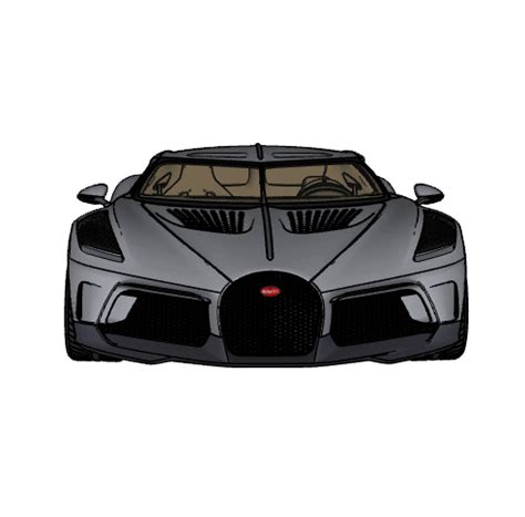 Archivo STL Bugatti La Voiture Noire・Design para impresora 3D para ...