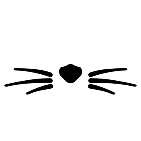 Cat whiskers free vector icons designed by Freepik | Cat whiskers ...