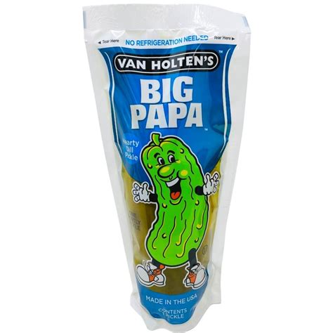 Van Holten's Jumbo Big Papa Pickle | Candy Funhouse – Candy Funhouse US