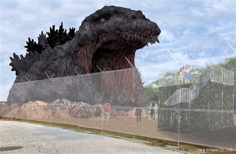 First-ever Godzilla museum with zipline into Godzilla's mouth getting ...